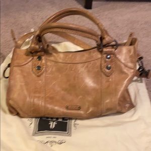 Leather satchel